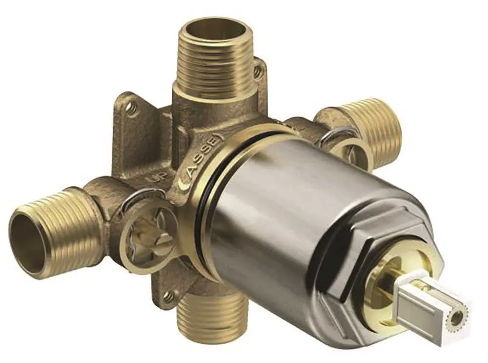 Cleveland Faucet Group&Reg; Tub And Shower Pressure Balance Valve, Chrome Finish 1