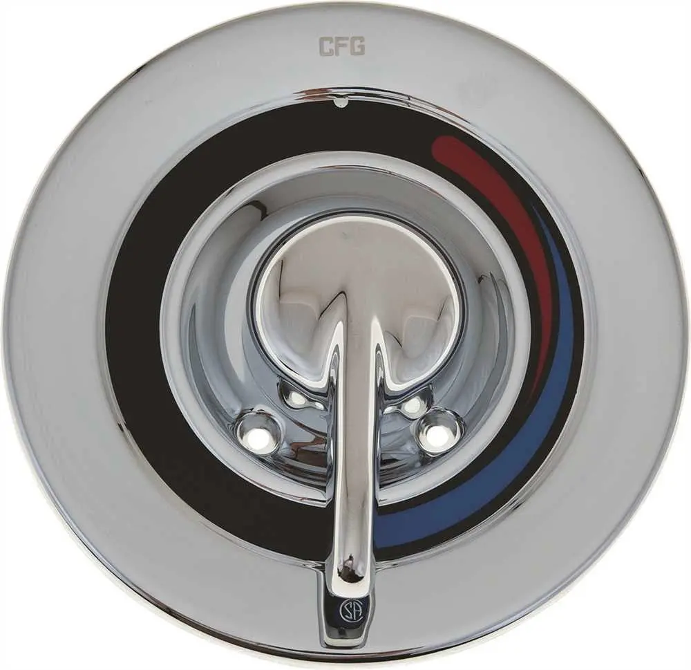 Cleveland Faucet Group Cycling Single Lever Shower Trim Handle And Escutcheon Only 1