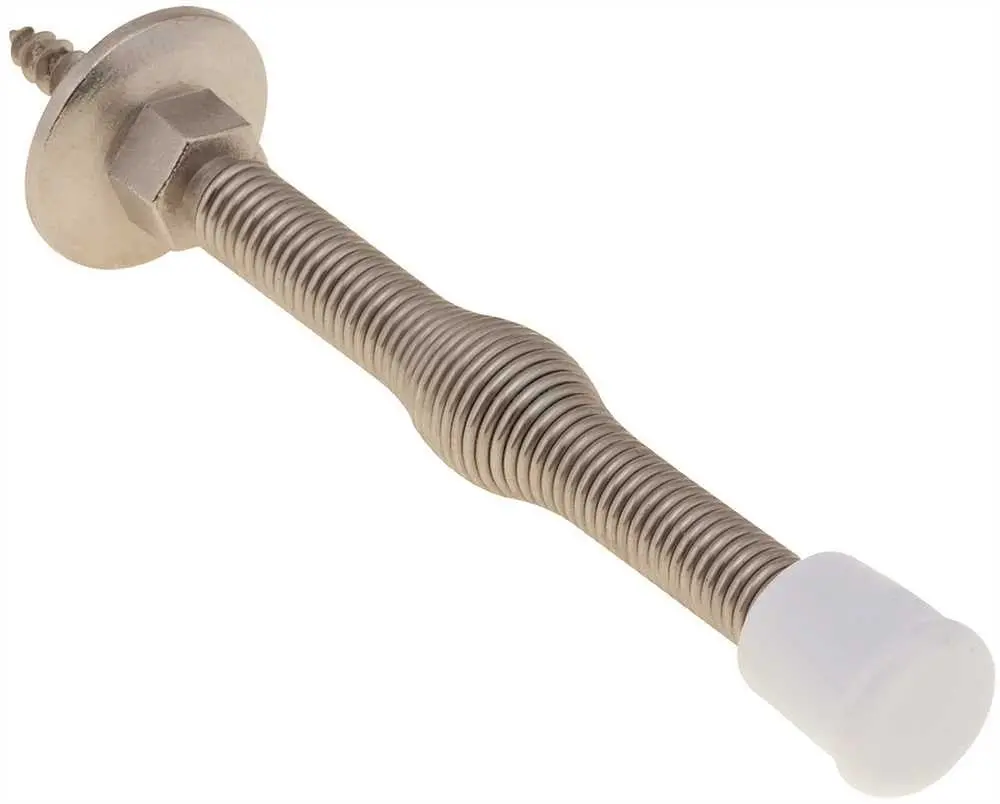 Anvil Mark&Reg; Door Stop Flexible 3 In. Satin Nickel 1