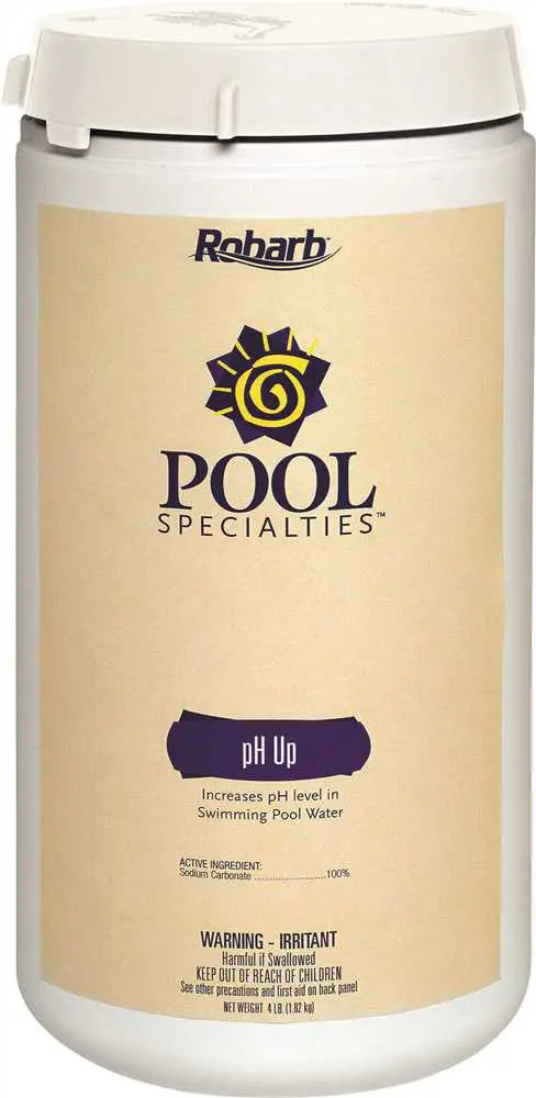 Robarb&Trade; Pool Specialties Ph Up, 4 Lb. Container 1