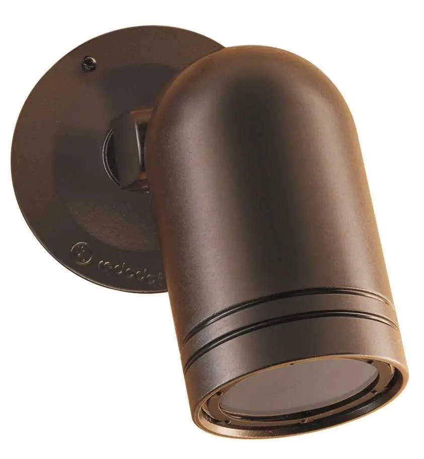 Wall Spot Light With Cover Bronze 1