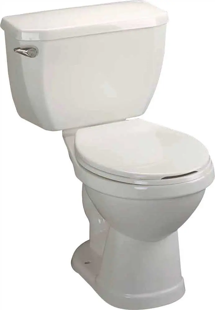 Elongated Toilet In A Box, White 1