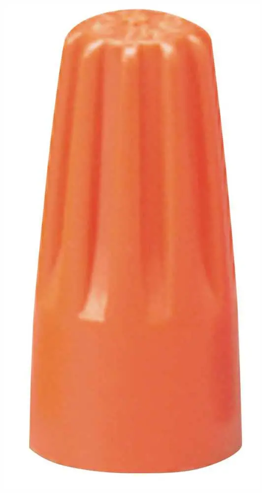 Wiregard Screw On Wire Connector Orange 100 Pack 1