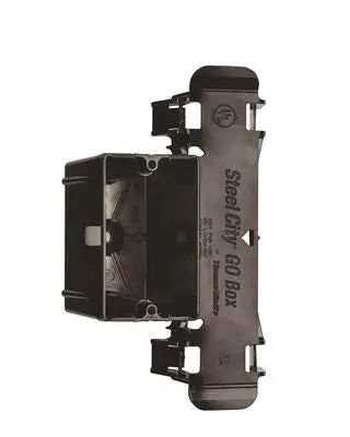 Non Metallic Grip On 1 Gang Switch Box 1
