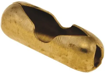 Satco&Reg; Beaded Coupling, Straight Link, 1-8 In. 1