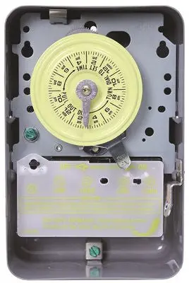 Time Clock 24 Hour Dpst 208 277V 1