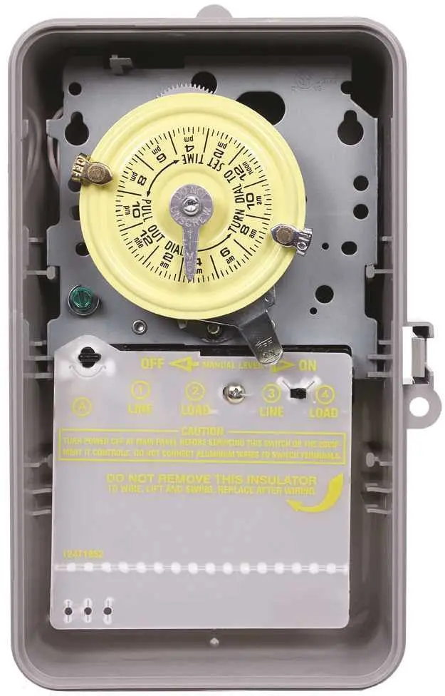 Time Clock 24 Hour Dpst 125V N-3 1