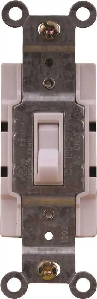4 Way Toggle Switch White 1