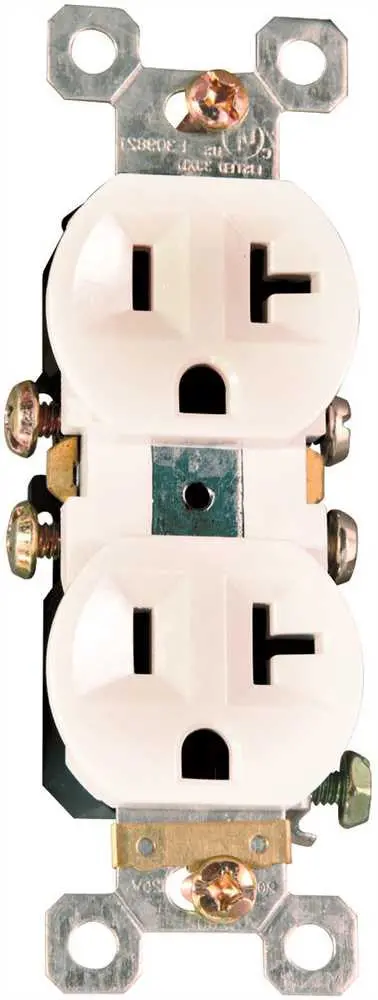 Duplex Receptacle 20 Amps White 1