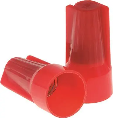 Soft Cap Wire Connector Red 500 Per Bag 1