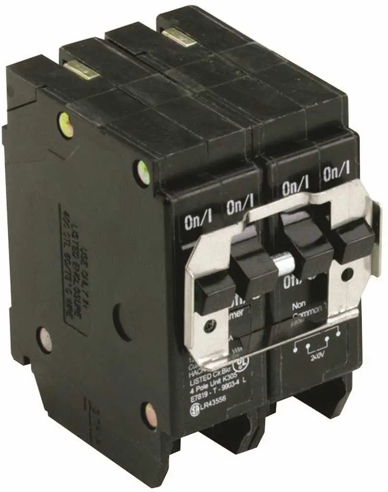Bq Quad Breaker One 2 Pole 30 Amp And One 2 Pole 50 Amp Independent Trip 1