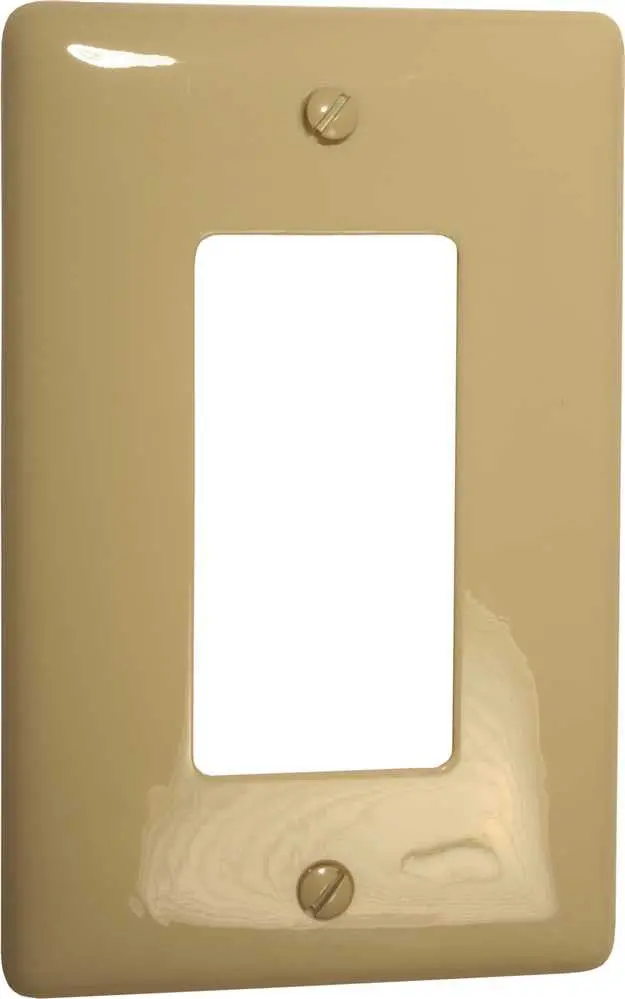 Decorator Wallplate Midi 1 Gang White 1