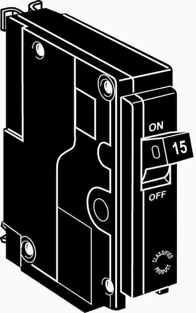 Chq Series 1 Pole Classified Breaker 15 Amps Sqd 1
