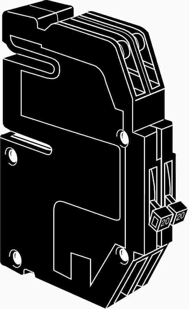 Breaker Rc38 20 2P 20Amp 1