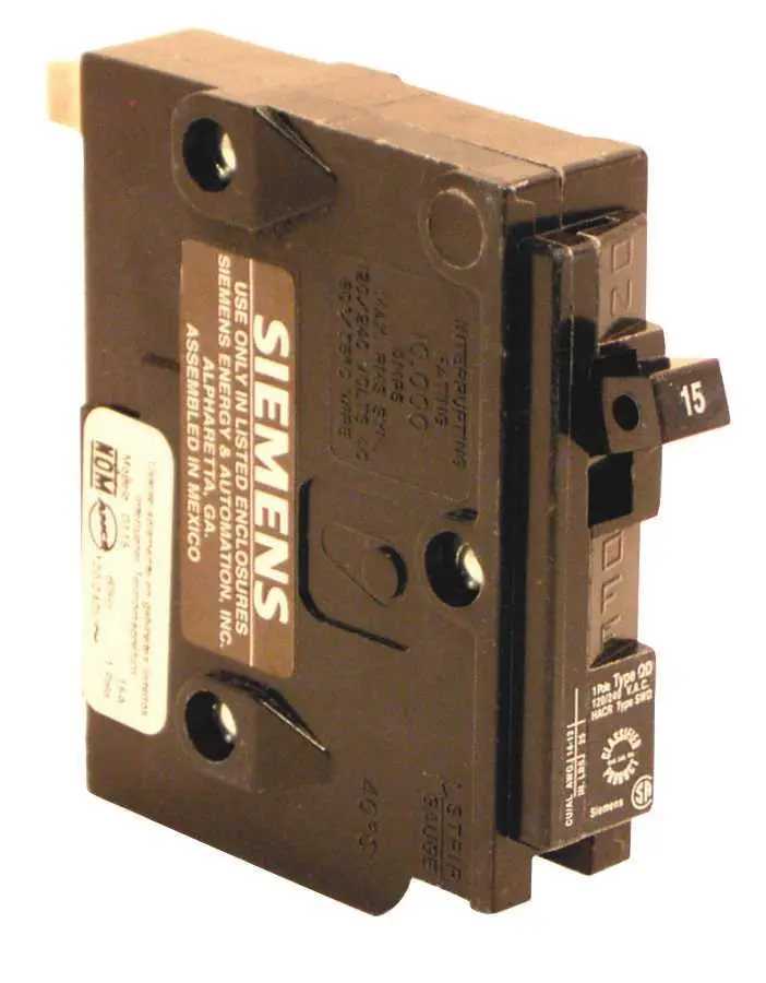 Qd Plug In 1 Pole Breaker 15A 1
