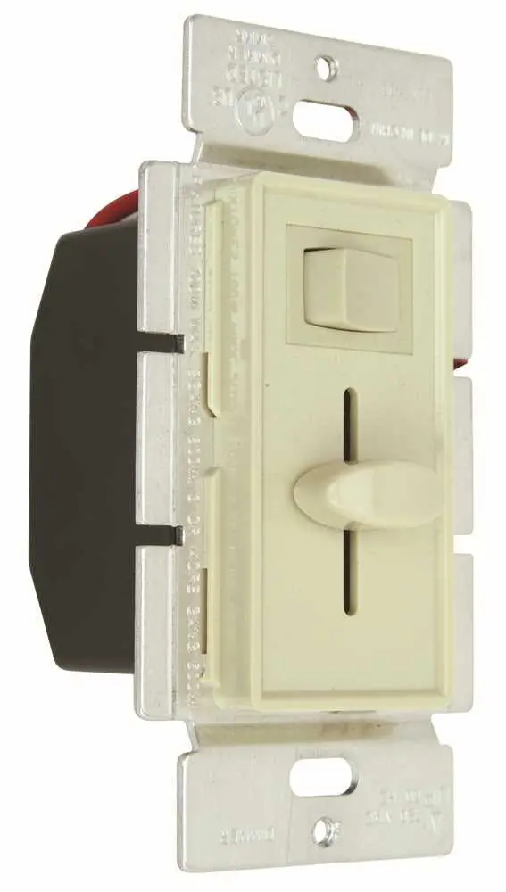 Dimmer-Slide, 3 Way,  Ivory 1