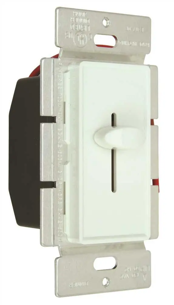 Dimmer-Slide, 3 Way,  White 1