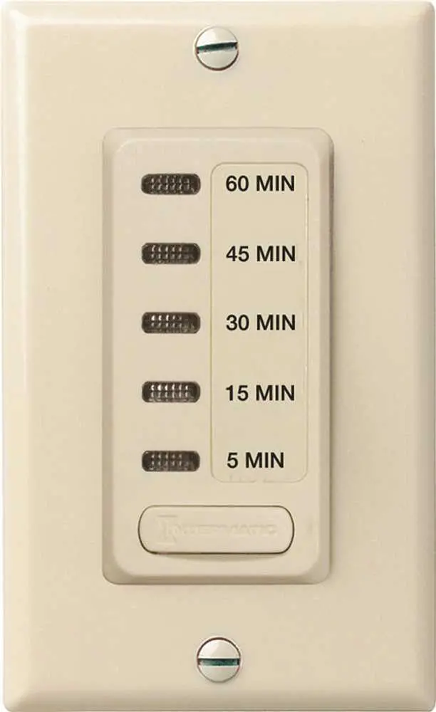 Intermatic Auto-Off Timer 5 To 60 Minute Almond 1