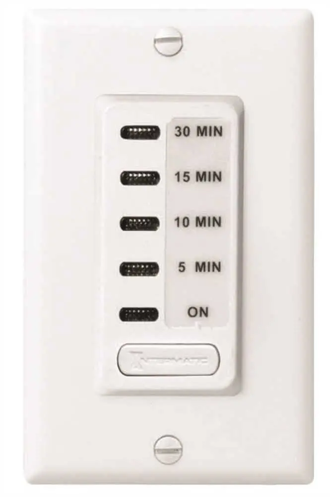 Intermatic Auto-Off Timer 10 To 60 Minute With Hold Feature Ivory 1
