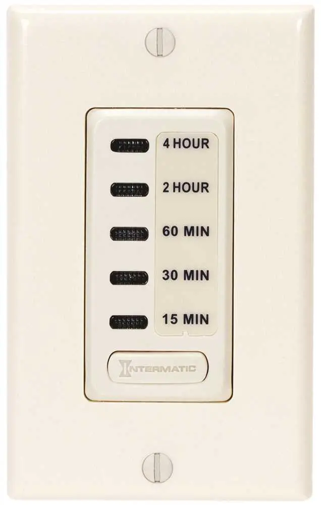 Intermatic Auto-Off Timer 15 Minute To 4 Hour Almond 1