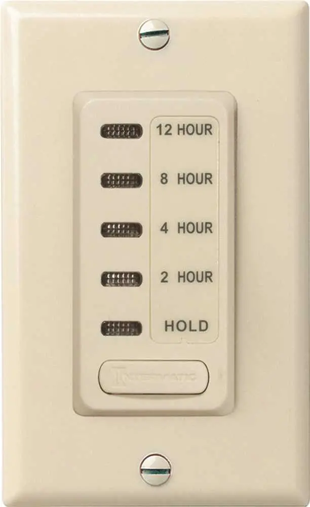 Intermatic Auto-Off Timer 2 To 12 Hour With Hold Feature Almond 1