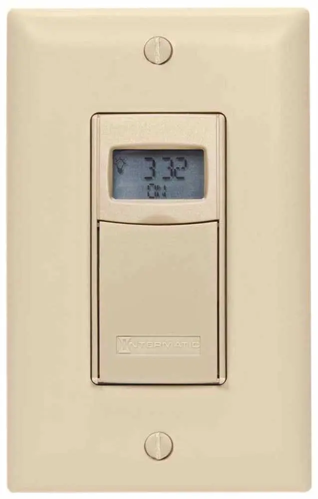 Digital Auto-Off Timer 20A 24-277V Ivory 1