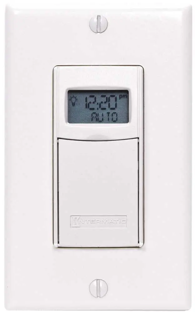 Digital 7 Day Astro Timer 20A 24-277V White 1
