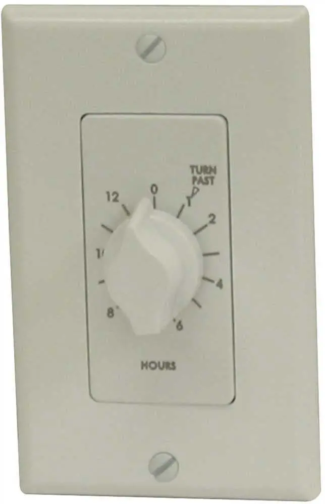 Spring Wound Wall Switch Single Pole With Timer 1