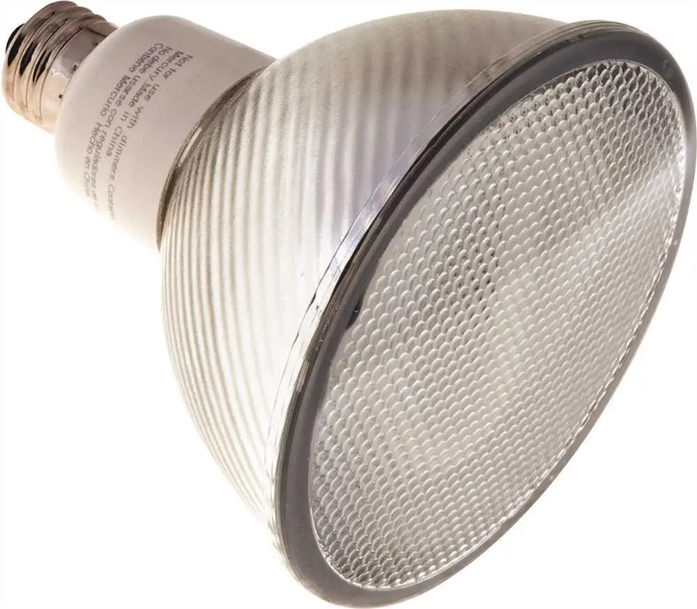 Tcp Springlamp&Reg; Par38 Flat Par Compact Fluorescent Flood Lamp, 23 Watt, 2700K Color Temperature 1