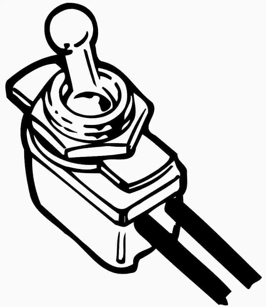Satco&Reg; Metal Toggle Switch, Brass, Single Circuit Rated 1