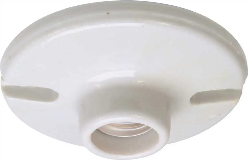 Preferred Industries&Reg; Keyless Light Fixture, 660 Watts, 250 Volts, Porcelain 1