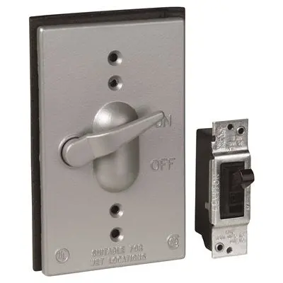 Aluminum Toggle Switch Weatherproof Cover 1