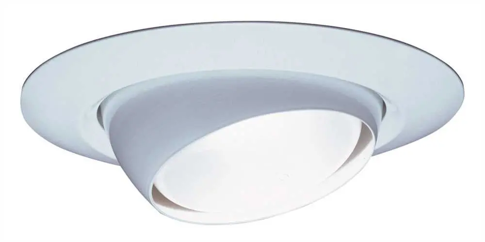 Premium Open White Eyeball 6" 1