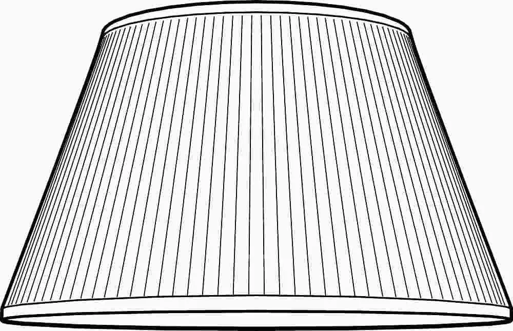 Wall Lamp Replacement Lamp Shade, Ivory 1