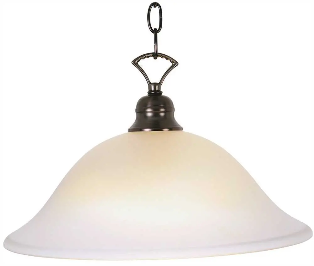 Wellington&Trade; Pendant Ceiling Fixture, Maximum One 60 Watt Incandescent Medium Base Bulb, 16 In., Oil Rubbed Bronze 1
