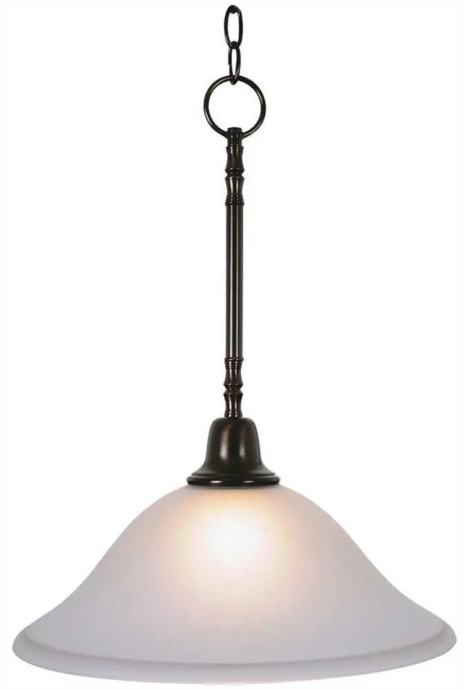 Sonoma&Trade; Pendant Down Light Ceiling Fixture, Maximum One 100 Watt Incandescent Medium Base Bulb, 15 In., Oil Rubbed Bronze 1