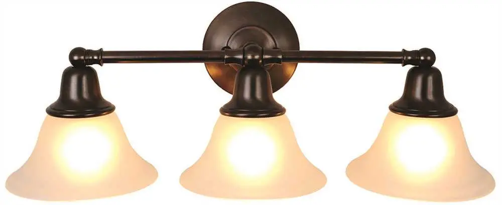Sonoma&Trade; Vanity Fixture, Maximum Three 60 Watt Incandescent Medium Base Bulbs, 24-1-2 In., Oil Rubbed Bronze 1