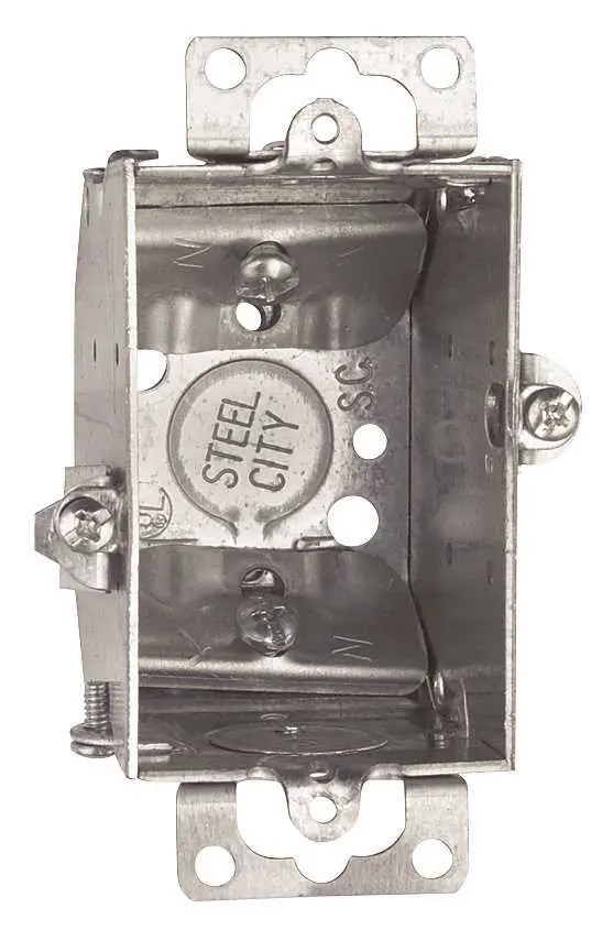 Metal Switch Box 2 1-4 In 1