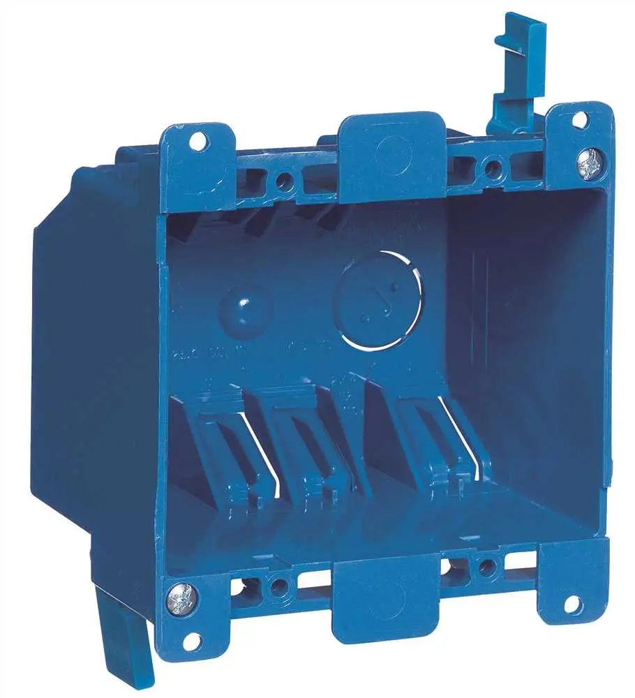 Non Metallic 2 Gang Old Work Switch Or Outlet Box 1