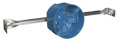 Non Metallic 4 In. Round Ceiling Box 1