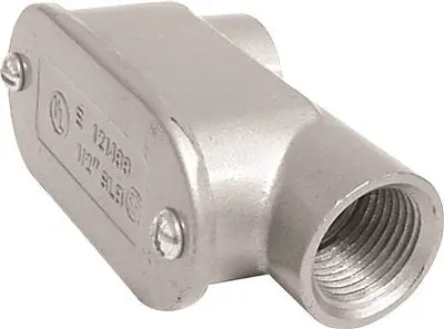Aluminum Entrance Elbow 1-2 In. 1