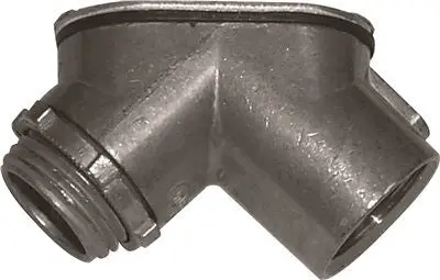 Pull Elbow Rigid Zinc 1-2 In. 1