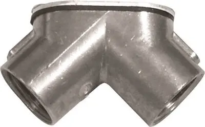 Pull Elbow Rigid Zinc 1-2 In. 1