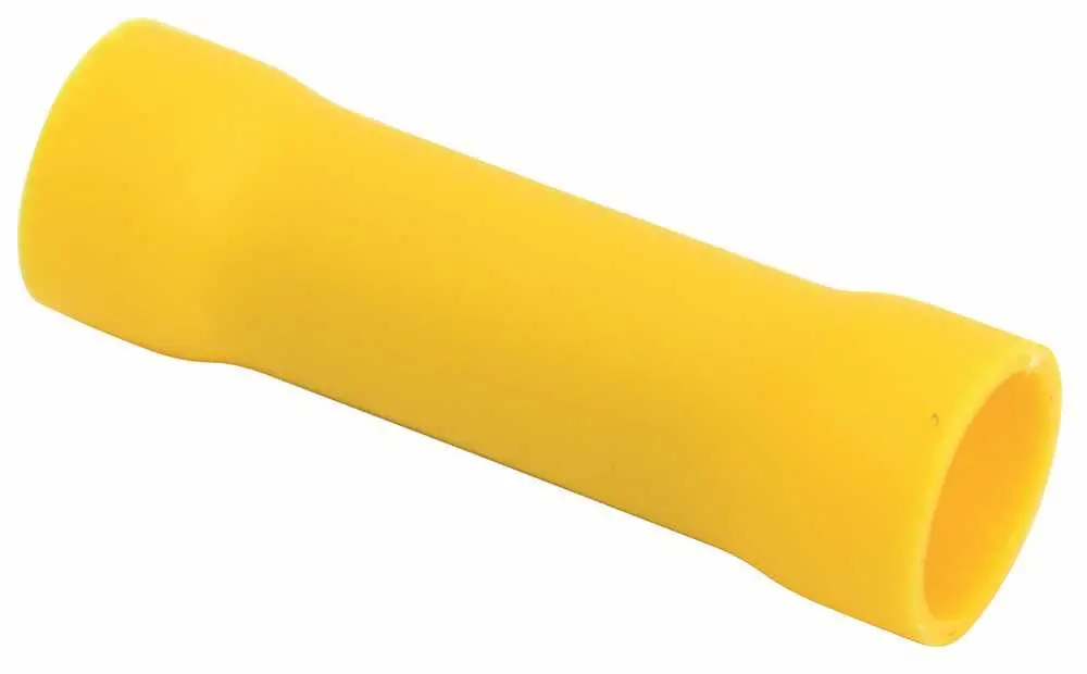 Butt Splice 12 10, 50 Pack Plastic Yellow 1