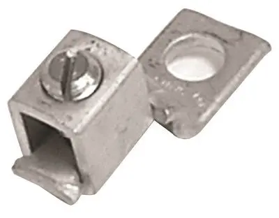 Offset Design Solderless Copper Terminal Lug #8 #2 1