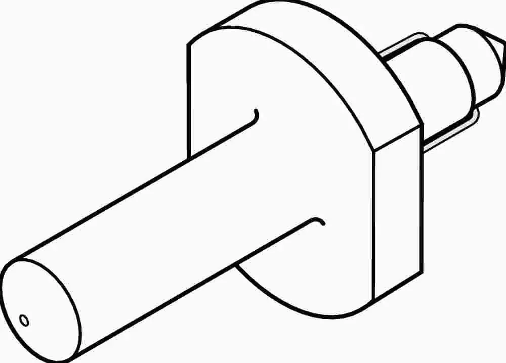 Shelf Support For Ge&Reg;-Hotpoint&Reg; Wr2x6196 1