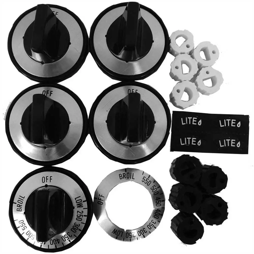 Universal Gas Burner Range Knob Kit 1