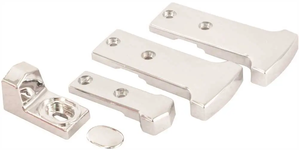 Whirlpool Refrigerator Chrome End Cap Kit For Whirlpool&Reg; 1