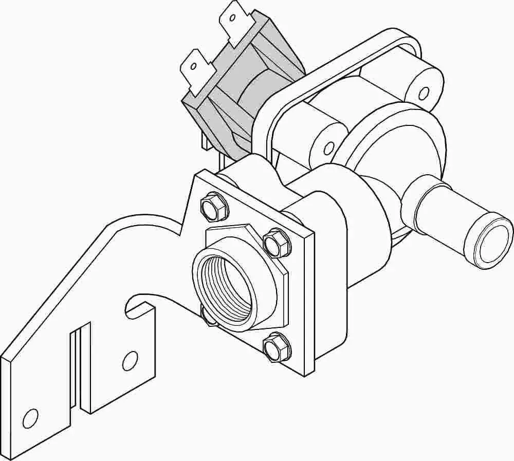 Water Valve For Ge&Reg; -Hotpoint&Reg; Wd15x93 & Wd15x093 1