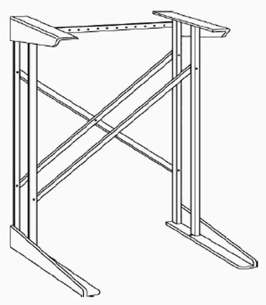 Stack Rack For Ge Spacemaker Stationary Washer And Dryer 1